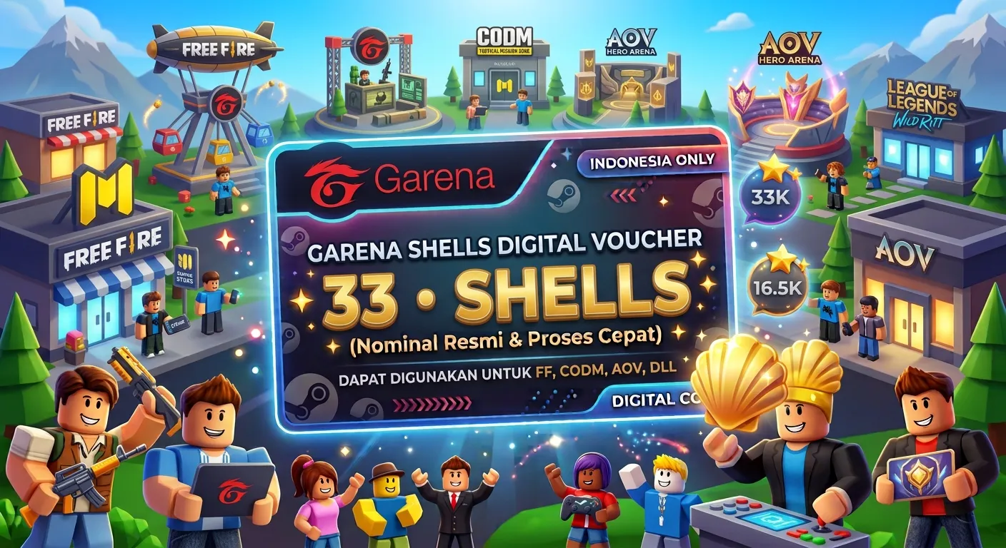 33 garena shell