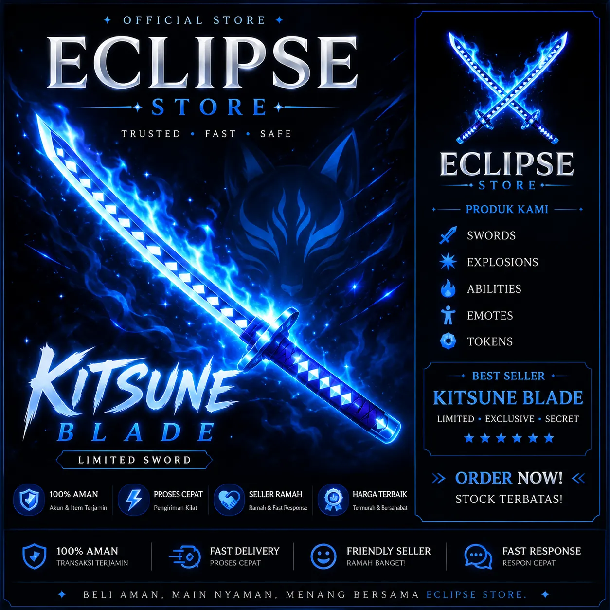Kitsune blade
