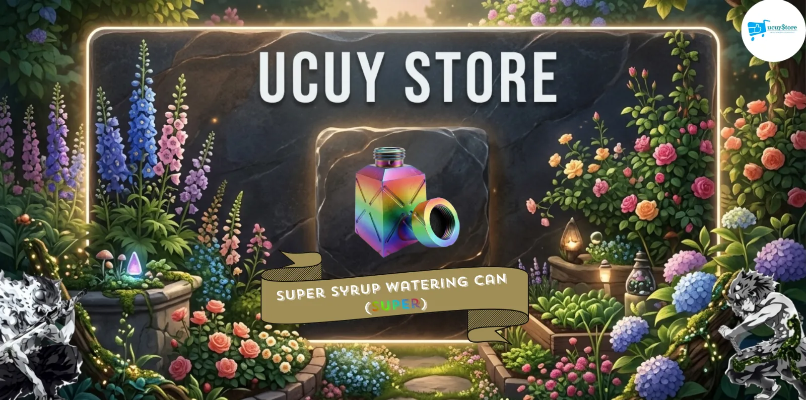 super syrup watering can || grow a garden 2